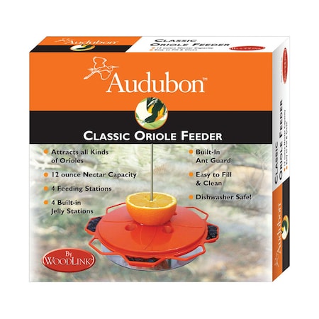 Audubon Oriole Plastic Jelly and Nectar Station Bird Feeder 8 ports NAO1